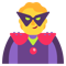 Supervillain emoji on Microsoft